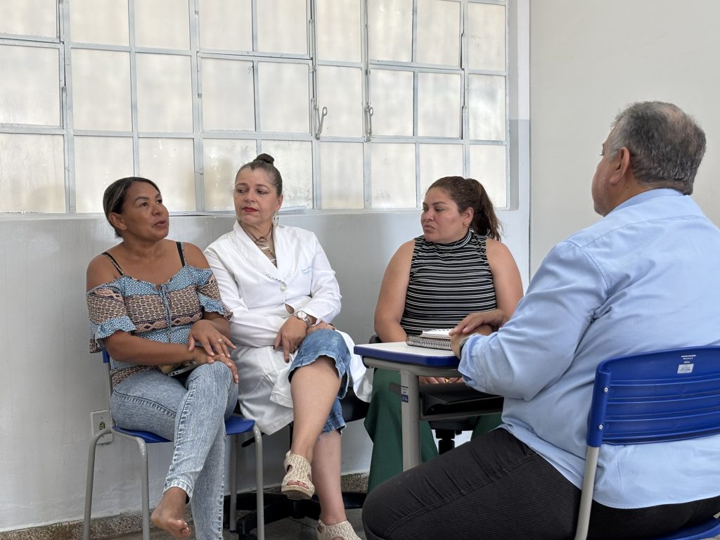 Reunião com os Professores