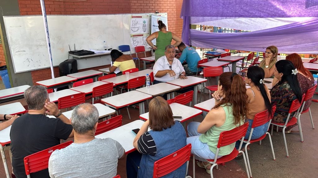 Reunião com os Professores