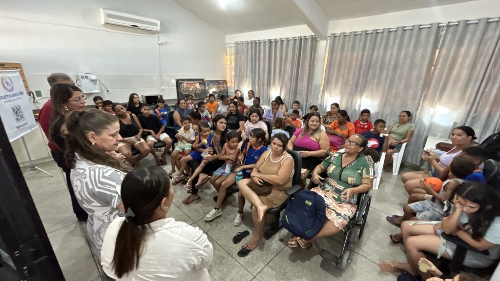 Entrega de laudos do Projeto Arco-Íris, Instituto Ômega