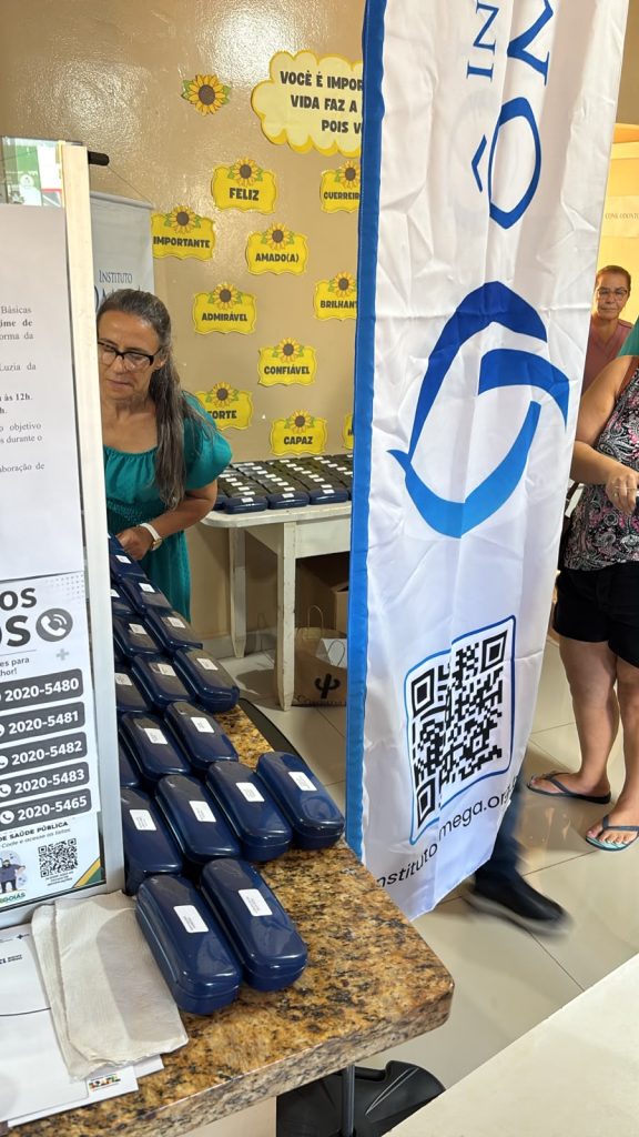 Confecção e entrega dos óculos